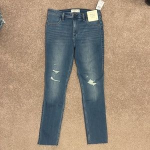 abercrombie and fitch jean legging NWT